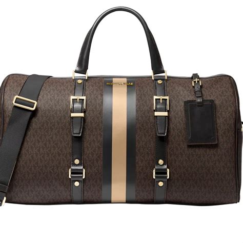 michael kors bags michael kors travel bag weekender black|Michael Kors travel bag outlet.